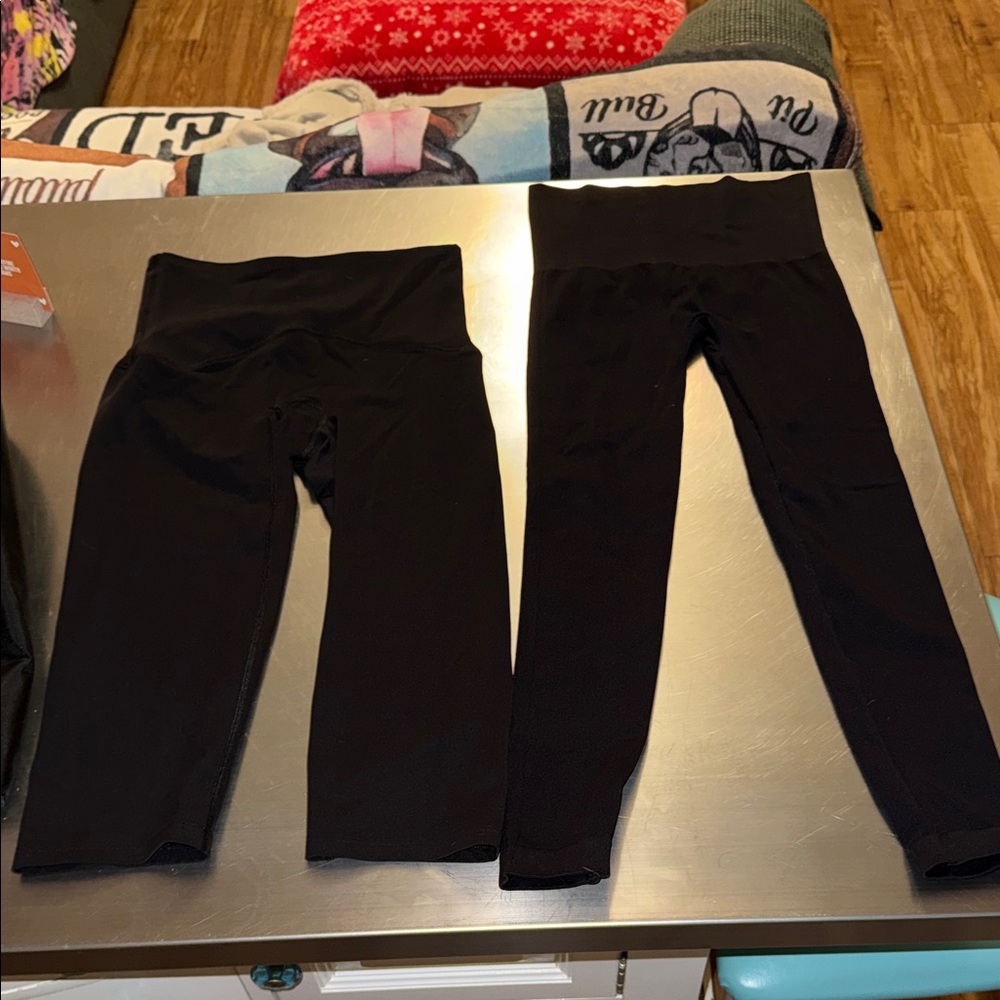 SPANX  Black Leggings Set